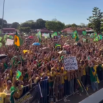 “Mar de gente” se manifesta contra Alcolumbre em Macapá, cidade do senador; VEJA IMAGENS DO MOMENTO