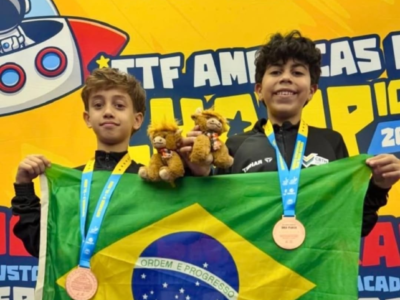 Mariliense conquista a medalha de bronze em duplas no Pan-Americano de Tênis de Mesa, realizado em Huston, nos Estados Unidos. Ao todo, Brasil conquistou mais quatro medalhas