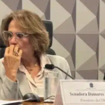 Damares propõe obstrução de votações no Senado até renúncia ou impeachment de Moraes