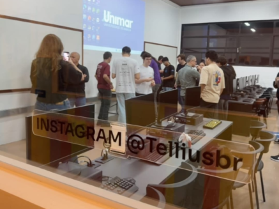 Cibersegurança: Unimar eTellios inauguram laboratórioe ampliam conexão entre Universidade e mercadoNovo espaço fortalece aformação prática dos acadêmicos junto ao setor produtivo. Confira