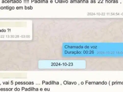 Mensagens indicam jantar de Padilha com Vorcaro fora da agenda oficial