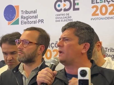 Após eleição, Sérgio Moro reforça apoio a Flávio Bolsonaro e manda forte recado para Lula; VEJA MOMENTO
