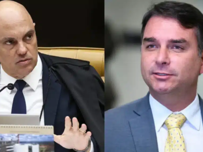 Jair Bolsonaro pede a Moraes para liberar visita de Flávio
