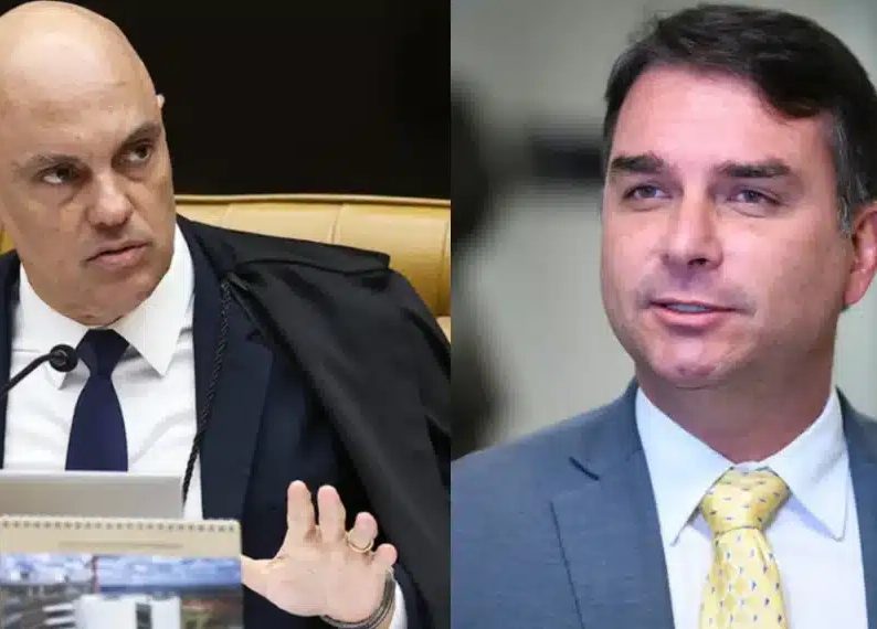 No momento, você está visualizando Jair Bolsonaro pede a Moraes para liberar visita de Flávio