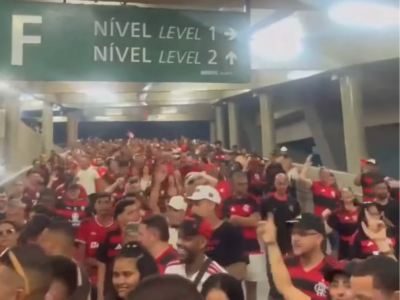 Torcida do Flamengo entoa xingamentos contra Lula durante saída do Maracanã; VEJA VÍDEO
