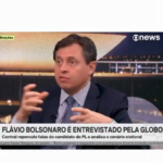PLANTÃO ELEITORAL DBN: Merval Pereira, comentarista da Globo News, diz que Flávio Bolsonaro foi muito bem na sabatina da Globo; VEJA VIDEO