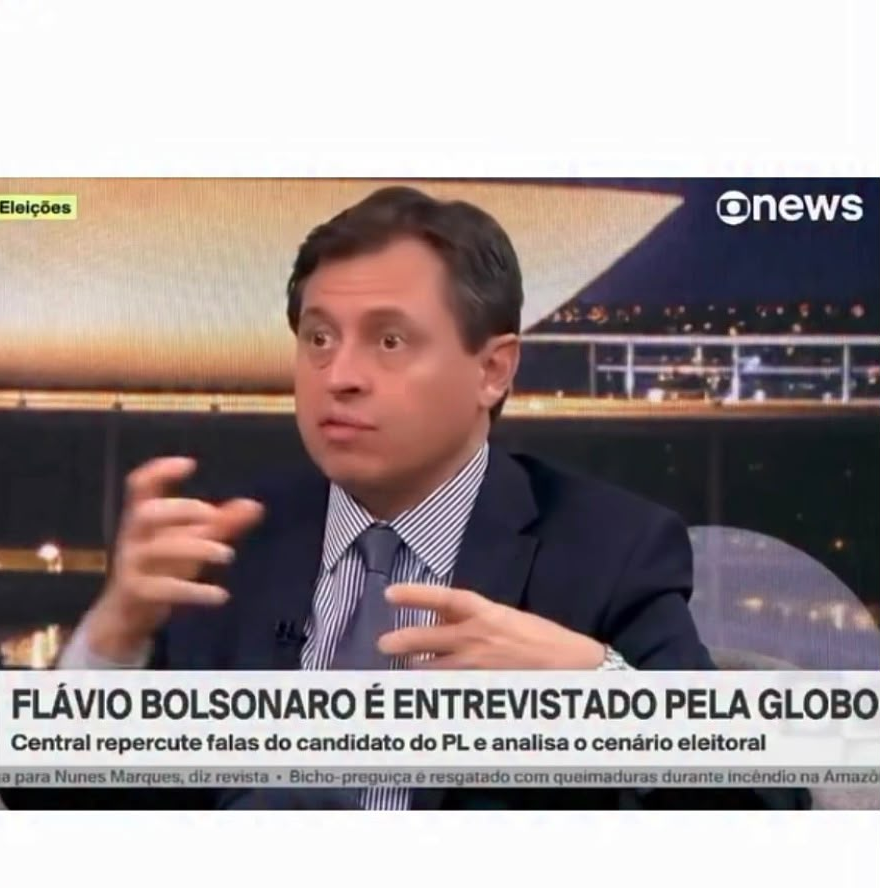 No momento, você está visualizando PLANTÃO ELEITORAL DBN: Merval Pereira, comentarista da Globo News, diz que Flávio Bolsonaro foi muito bem na sabatina da Globo; VEJA VIDEO