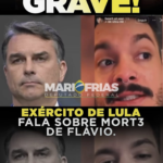 Gravíssimo: membro do canal Exército de Lula grava vídeo sobre a morte de Flávio. ” Gente morta não é eleita”, diz em um trecho. Assista!
