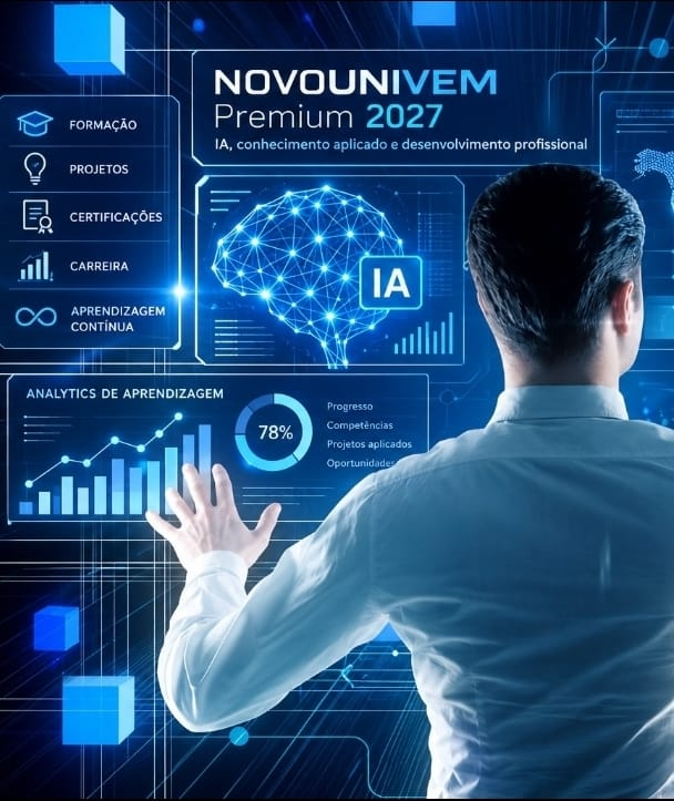 No momento, você está visualizando NOVOUNIVEM conecta inteligência artificial à formação profissional. Proposta para 2027 combina fundamentos em resposta às mudanças provocadas pela tecnologia no mercado de trabalho