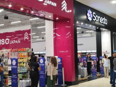Soneda A Casa da Beleza e Daiso Japan inauguram megaunidade no Marília Shopping, Com mais de 1.000m²,. Operação conjunta reúne beleza, cosméticos e v ariedades japonesas