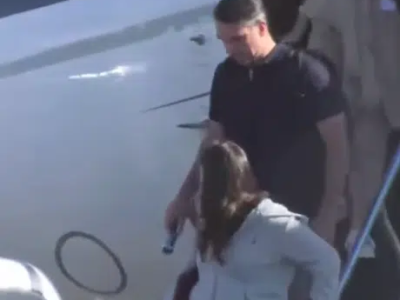 URGENTE: Flávio acaba de desembarcar nos EUA, VEJA VÍDEO