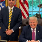 Trump diz aprovar viagem de Flávio Bolsonaro aos EUA, mas afirma não saber onde senador está